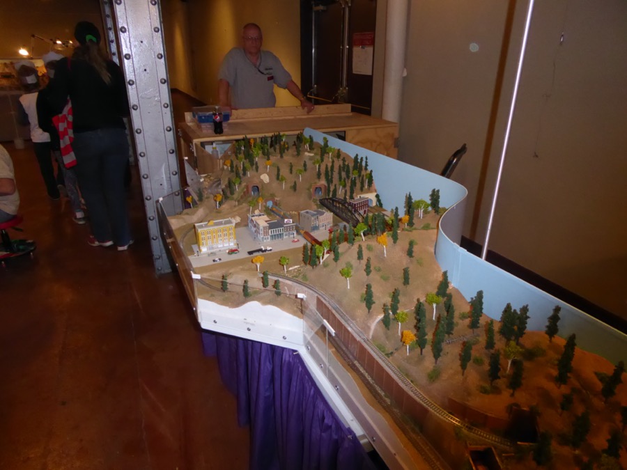 Gallery 51 was the location of N gauge layouts.